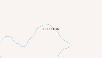 Elberton, Washington map