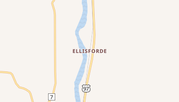 Ellisforde, Washington map