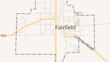 Fairfield, Washington map