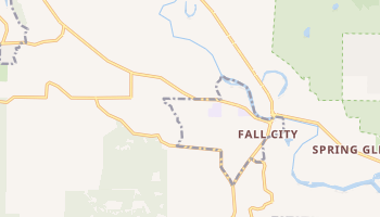Fall City, Washington map