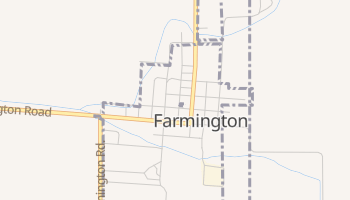 Farmington, Washington map