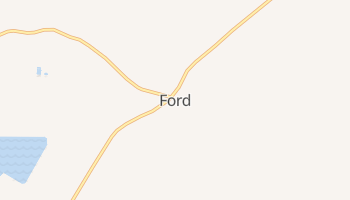 Ford, Washington map