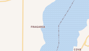 Fragaria, Washington map