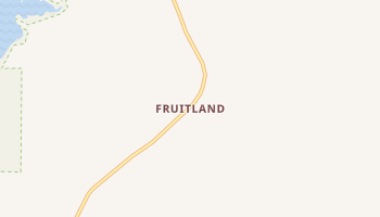 Fruitland, Washington map