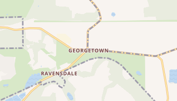 Georgetown, Washington map