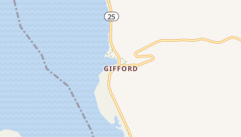 Gifford, Washington map