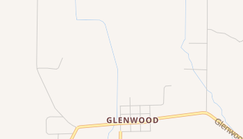 Glenwood, Washington map