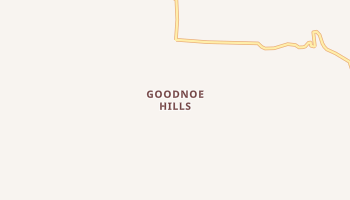 Goodnoe Hills, Washington map