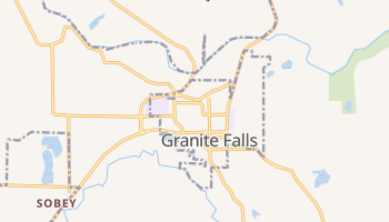 Granite Falls, Washington map