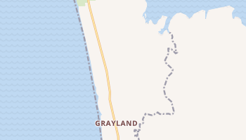 Grayland, Washington map
