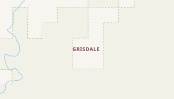 Grisdale, Washington map