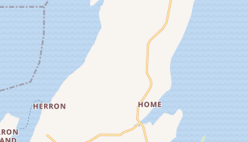 Home, Washington map