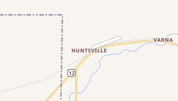 Huntsville, Washington map