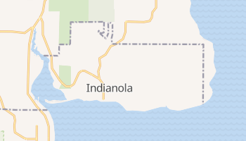 Indianola, Washington map
