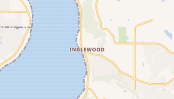 Inglewood, Washington map