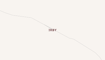 Irby, Washington map