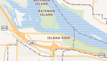 Island View, Washington map