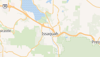 Issaquah, Washington map