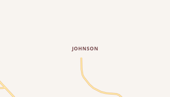 Johnson, Washington map