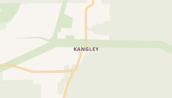 Kangley, Washington map