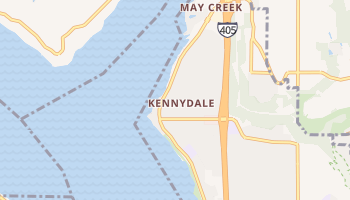 Kennydale, Washington map