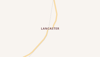 Lancaster, Washington map
