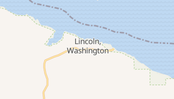 Lincoln, Washington map