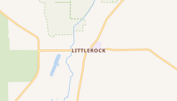 Littlerock, Washington map