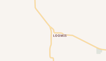 Loomis, Washington map