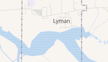 Lyman, Washington map