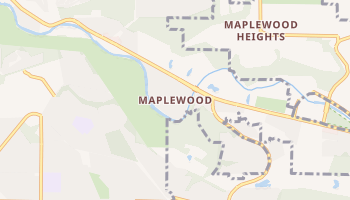 Maplewood, Washington map