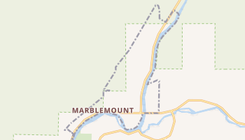 Marblemount, Washington map