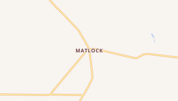 Matlock, Washington map