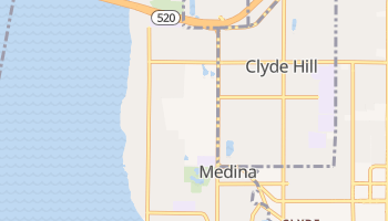 Medina, Washington map