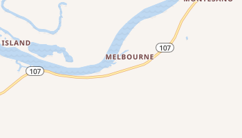 Melbourne, Washington map