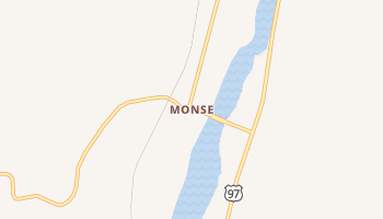 Monse, Washington map