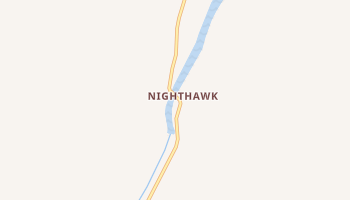 Nighthawk, Washington map