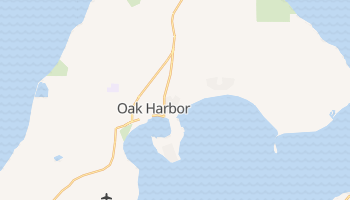 Oak Harbor, Washington map