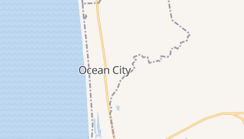 Ocean City, Washington map