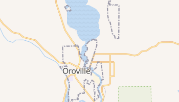 Oroville, Washington map
