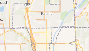 Pacific, Washington map