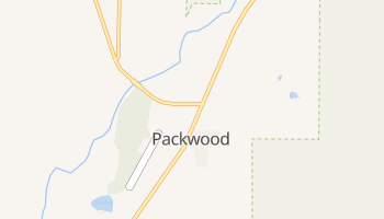 Packwood, Washington map
