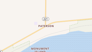 Paterson, Washington map
