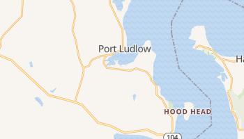 Port Ludlow, Washington map