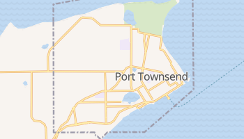 Port Townsend, Washington map
