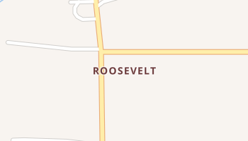 Roosevelt, Washington map