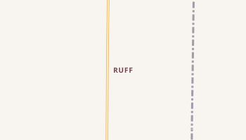 Ruff, Washington map
