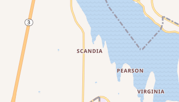 Scandia, Washington map