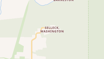 Selleck, Washington map