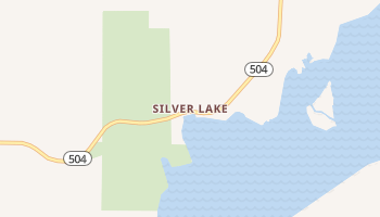 Silver Lake, Washington map